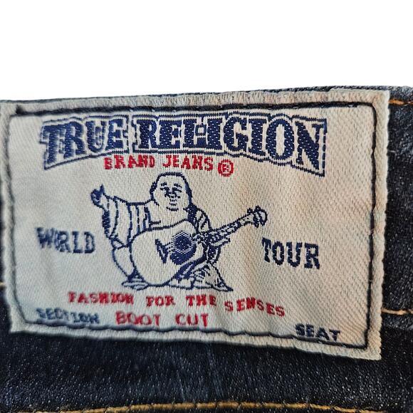 Women's True Religion Boot Cut Jeans, Size 27 - Picture 2 of 10
